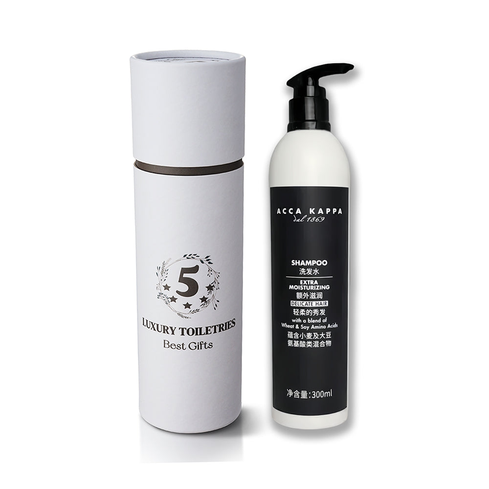 Wanda Vista Hotel Shampoo & Conditioner & Body Lotion & Shower Gel 300ML | ACCA KAPPA