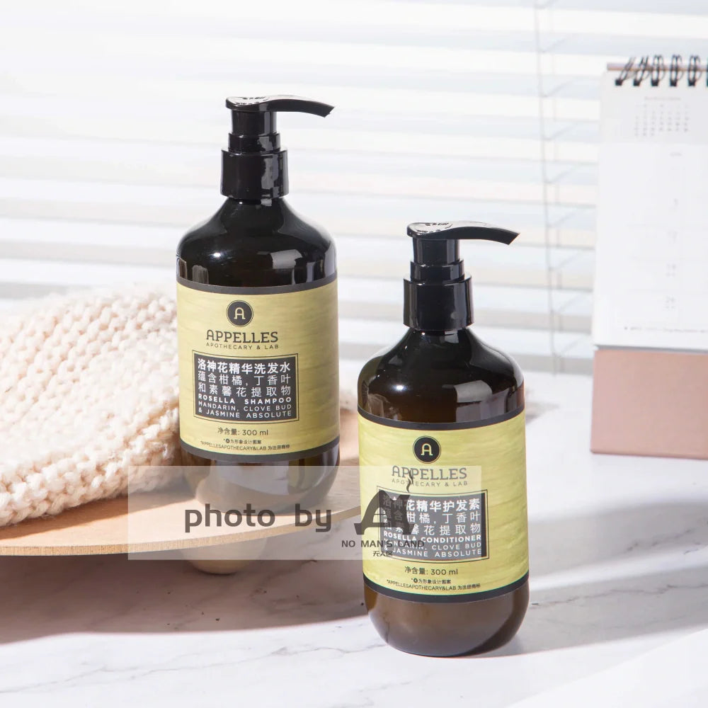 Langham Hotel Shampoo & Conditioner & Body Lotion & Shower Gel Roselle 300ML | APPELLES