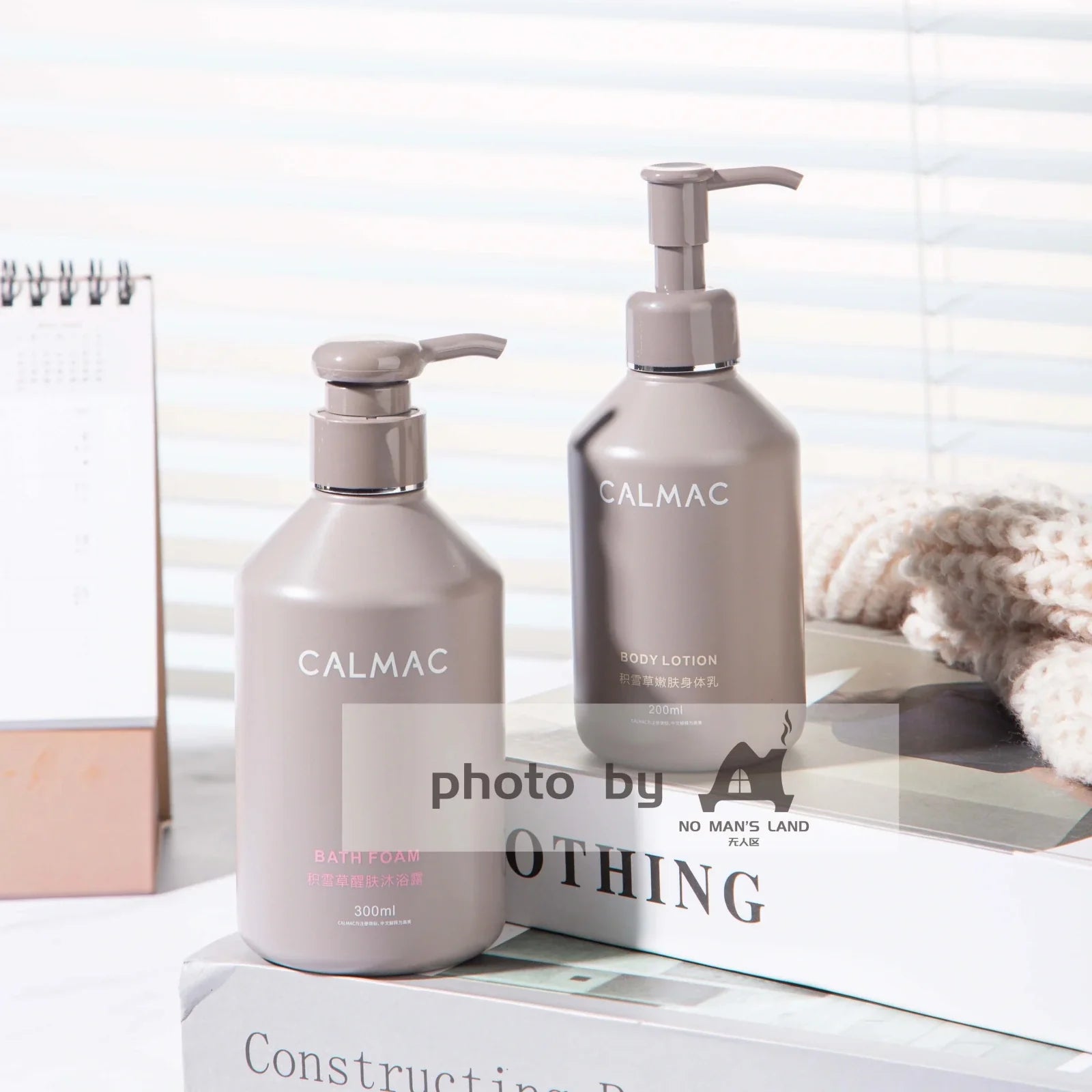 CALMAC Shampoo & Conditioner & Body Lotion & Shower Gel & Hand Wash 300ML