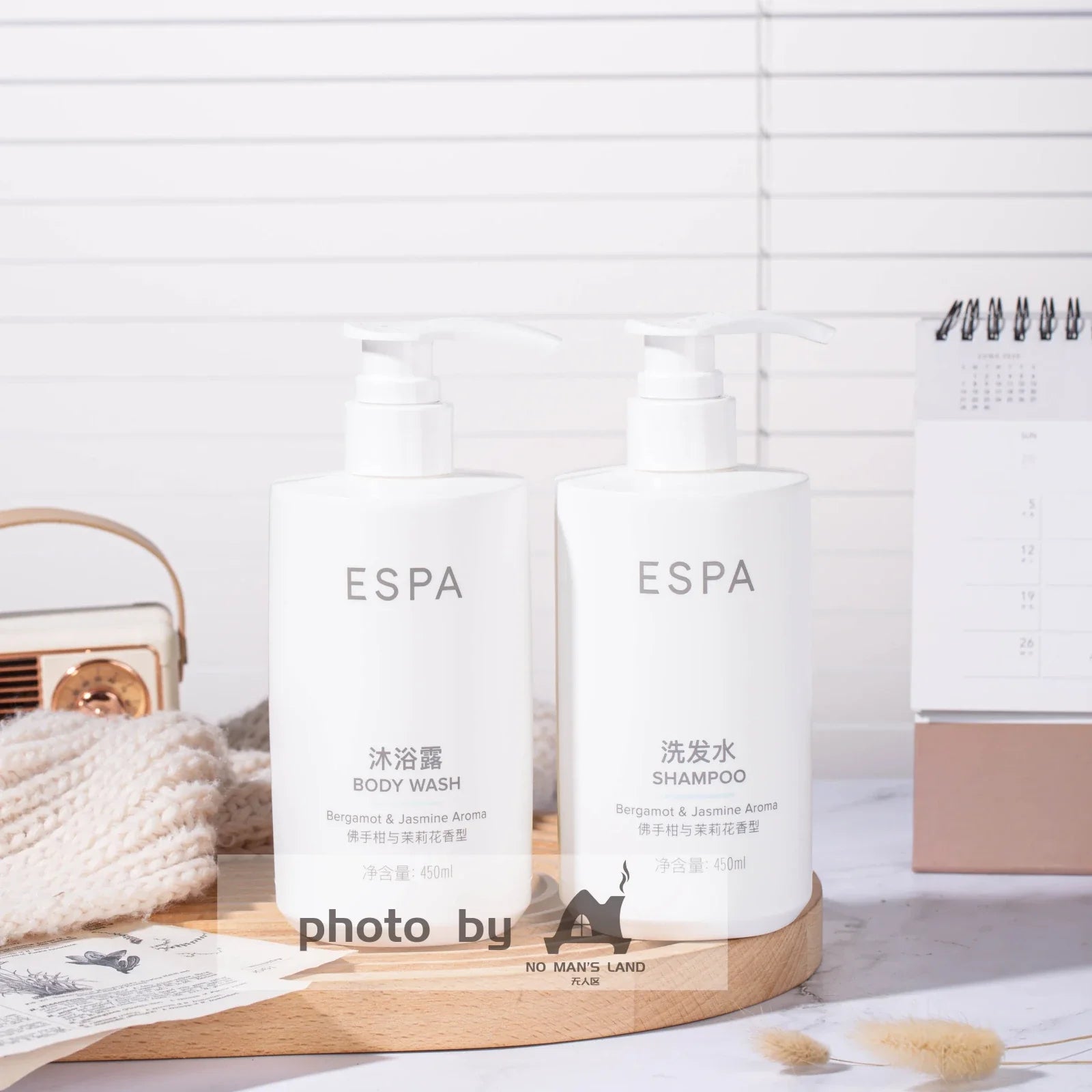ESPA Shampoo &amp; Conditioner &amp; Shower Gel 450ML